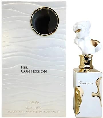 Lattafa Her Confession Eau de Parfum for Women, 3.4 oz / 100 ml Spray