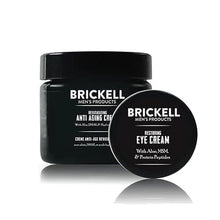 Brickell Men's Ultimate Anti-Aging Routine – Night Cream & Eye Cream for Wrinkles, Puffiness, Dark Circles, and Under-Eye Bags, Natural & Organic, Scented