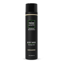 Tiege Hanley Men's Body Wash, Sandalwood Scent – Hydrating & Cleansing Daily Shower Gel, Gently Removes Dirt, Sweat & Oil, Non-Abrasive & Sulfate-Free for Sensitive Skin