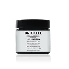 Brickell Men's Resurfacing Anti-Aging Face Cream – Natural & Organic Vitamin C Moisturizer for Wrinkles, 2oz, Scented