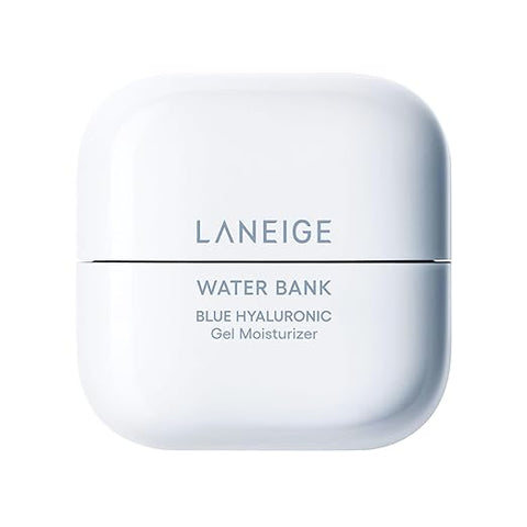 LANEIGE Water Bank Blue Hyaluronic Gel Moisturizer with Mint Extract – Hypoallergenic & Dermatologist-Tested for Hydration