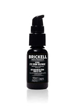 Brickell Men's Dark Circle Under Eye Treatment Serum: Natural & Organic Eye Gel to Firm, Reduce Dark Circles & Bags, and Promote Youthful Skin (0.65 oz, Unscented).