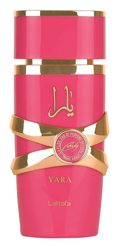 Lattafa Yara Candy Eau de Parfum for Women, 3.4 oz / 100 ml Spray