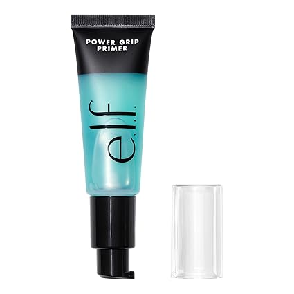 e.l.f. Power Grip Primer - Gel-Based & Hydrating Face Primer for Smoothing Skin & Gripping Makeup, Moisturizes & Primes, 0.81 Fl Oz (24 ml)