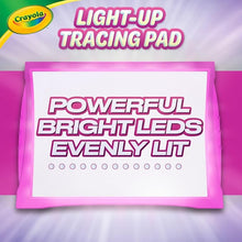 Crayola Light Up Tracing Pad – Pink Art Kit for Kids, Light Box for Drawing, Perfect Holiday Gift for Girls and Boys Ages 6+, Amazon Exclusive