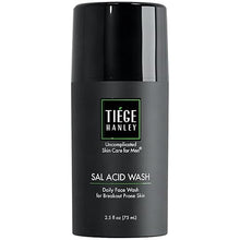 Tiege Hanley Salicylic Acid Cleanser for Men – Gentle Acne Face Wash, Clears Skin, Prevents Breakouts, Controls Oil, Minimizes Blackheads & Reduces Pore Size