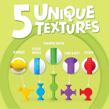 BUNMO Suction Bath Toys – 10-Pack No-Mold Sensory Toys for Kids, Stimulating Fine Motor Skills, Perfect Stocking Stuffers and Fun Bath Time Play.