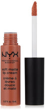 NYX PROFESSIONAL MAKEUP Soft Matte Lip Cream - Abu Dhabi (Deep Rose-Beige) Lightweight Liquid Lipstick