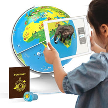 PlayShifu Interactive Smart Globe for Kids, AR Learning Toy for Preschoolers, STEM Educational Gift for Boys & Girls Ages 4-10, Birthday Gift Idea