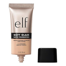 e.l.f. Soft Glam Foundation, Medium Coverage & Buildable for a Smooth Satin Finish, Long-Lasting, Vegan & Cruelty-Free, 25 Light Neutral