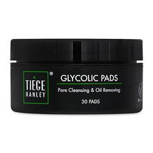 Tiege Hanley Glycolic Acid Pads for Men (1-Pack) – Exfoliating Face Wipes with Glycolic, Salicylic & Lactic Acid for Daily Skin Care