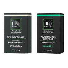 Tiege Hanley Body Scrub Bar (5oz) & Moisturizing Body Bar Bundle (5oz)