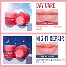 KIMUSE Lip Sleeping Mask Set – Overnight Lip Care for Moisturizing & Nourishing Cracked, Dry Lips with Intense Hydration & Shea Butter (Set).