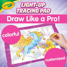 Crayola Light-Up Tracing Pad – Pink, Kids Art Kit with Light Box for Tracing and Drawing, Creative Activity Set for Boys and Girls Ages 6+, Perfect Holiday or Birthday Gift [Amazon Exclusive]