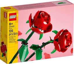 LEGO Roses Building Set – Creative Toy for Kids Ages 8+, Artificial Rose Display for Home Decor, Perfect Christmas Gift or Stocking Stuffer – Set 40460