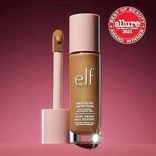 e.l.f. Halo Glow Liquid Filter, Complexion Booster for Soft-Focus Glow, Infused with Hyaluronic Acid, Vegan & Cruelty-Free, 4 Medium