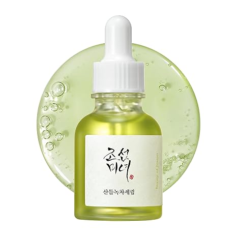 Beauty of Joseon Calming Green Tea Serum with Panthenol, Soothing & Moisturizing for Sensitive, Acne-Prone & UV-Irritated Skin, 30ml / 1 fl.oz