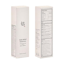 Beauty of Joseon Daily Relief Sunscreen, Broad Spectrum SPF 40 with Moisturizing Formula for Face, 50ml / 1.69 fl.oz