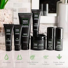 Tiege Hanley Men’s Revitalization Skincare Set (Level 4) – Includes Face Wash, Scrub, Moisturizer, Eye Cream, Serum & Clay Mask for Fine Lines