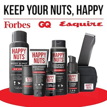 HAPPY NUTS Comfort Cream Deodorant for Men: Aluminum-Free, Anti-Chafing Sweat & Odor Defense for Sensitive Areas (2.25 oz, Original).