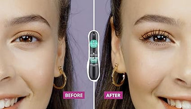 essence What the Fake! Volumizing & Lengthening Fiber Mascara: Paraben-Free, Cruelty-Free (Single Pack).