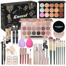 Makeup Kit for Women & Teens: Complete Makeup Set with Eyeshadow Palette, Foundation, Concealer, Lip Gloss, and More.