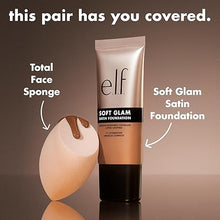 e.l.f. Soft Glam Foundation, Medium Coverage & Buildable for a Smooth Satin Finish, Long-Lasting, Vegan & Cruelty-Free, 25 Light Neutral