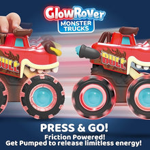 JOYIN 3-Pack Monster Truck Toys – Motion-Activated Light-Up Cars for Toddlers, Press & Go Monster Treads with Lightning Wheels, Fun Baby Toy for Boys and Girls