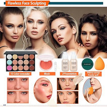 All-in-One Makeup Kit for Women & Teens: Complete Set for Ages 10-16, Perfect for Teen Girls and Christmas Gifts.