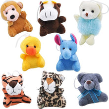 JOYIN 24-Pack Mini Animal Plush Keychains – 3