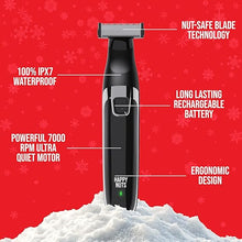 HAPPY NUTS The Ballber™ Electric Trimmer: Waterproof Body Groomer for Men’s Sensitive Areas & Hard-to-Reach Spots.