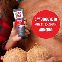 HAPPY NUTS Comfort Cream Deodorant for Men: Aluminum-Free, Anti-Chafing Sweat & Odor Defense for Sensitive Areas (2.25 oz, Original).