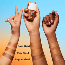 e.l.f. SKIN Bronzing Drops, Liquid Bronzer for Face & Body, Sun-Kissed Glow with Vitamin E, Vegan & Cruelty-Free, Pure Gold