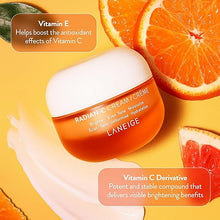 LANEIGE Radian-C Cream with Vitamin C & E – Brightens Dark Spots and Dullness, Dermatologist-Tested & Hypoallergenic.