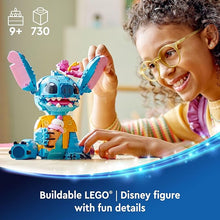 LEGO Disney Stitch Building Set, 9+ Years, Buildable Figure with Ice Cream Cone, Lilo & Stitch Movie Fans Toy Gift for Boys and Girls, Set 43249