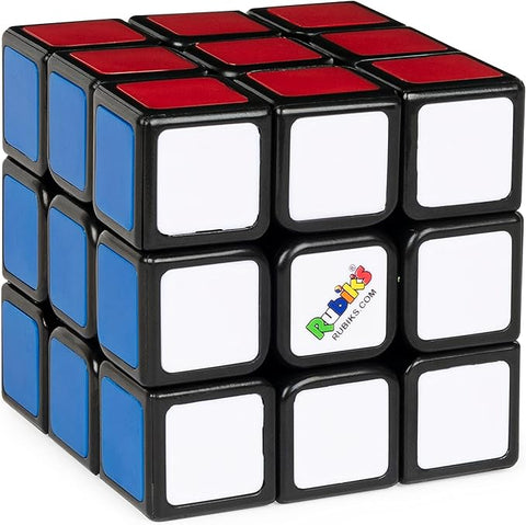 Rubik's Cube – The Original 3x3 Puzzle, Brain Teaser Fidget Toy for Stress Relief, Travel Game for Kids and Adults Ages 8+