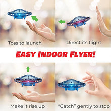 Force1 Scoot Hand Operated Drone - Motion sensor mini drone for kids and adults, hands-free flying ball UFO toy, perfect for indoor play. Ideal for boys and girls, this small drone offers easy control and hours of fun.