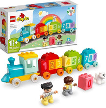 LEGO DUPLO My First Number Train Toy – Educational Building Set for Toddlers, Ages 1.5-3, Featuring Numbers and Bricks for Early Learning, Ideal for Preschool Boys and Girls, Activity Set 10954.