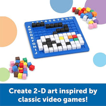 Learning Resources STEM Explorers Pixel Art Challenge – 402-Piece Coding Basics Toy for Kids Ages 5+, Fun STEM Activities for Classroom and Home