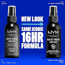 NYX PROFESSIONAL MAKEUP Matte Finish Makeup Setting Spray - Long-Lasting Vegan Formula (Packaging May Vary)