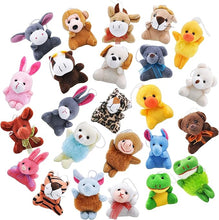 JOYIN 24-Pack Mini Animal Plush Keychains – 3