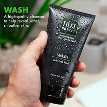 Tiege Hanley Daily Men’s Face Wash (5.5 oz) – Fragrance-Free Cleanser for Dry & Sensitive Skin, Hydrates & Softens