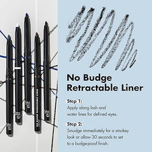 e.l.f. No Budge Retractable Eyeliner - Creamy, Ultra-Pigmented, Coffee