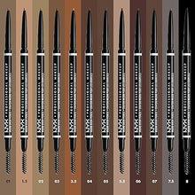 NYX PROFESSIONAL MAKEUP Micro Brow Pencil - Black Precision Eyebrow Pencil