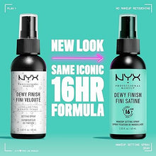 NYX PROFESSIONAL MAKEUP Dewy Finish Makeup Setting Spray - Long-Lasting Vegan Formula (Packaging May Vary)