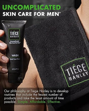 Tiege Hanley Men’s Essential Skincare Set (Level 1) – Face Wash, Scrub & Moisturizer for Fine Lines & Wrinkles