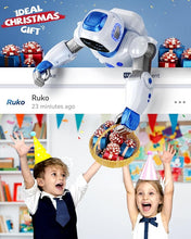 Ruko 1088 Programmable Smart Robot for Kids - Large Interactive RC Robot with Voice and App Control, Ideal Gift for Boys and Girls Ages 4-9.