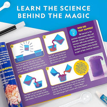 NATIONAL GEOGRAPHIC Magic Chemistry Set – Science Kit with 10 Fun Magic Tricks, STEM Projects, and Experiments for Kids Ages 8-12, Perfect Gift for Boys and Girls (Amazon Exclusive)