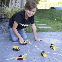 CAT Construction Toy Set – 5-Piece Little Machines Truck Set, Includes Dump Truck, Front Loader, Bulldozer, Backhoe, and Excavator with Moving Parts, for Kids Ages 3+